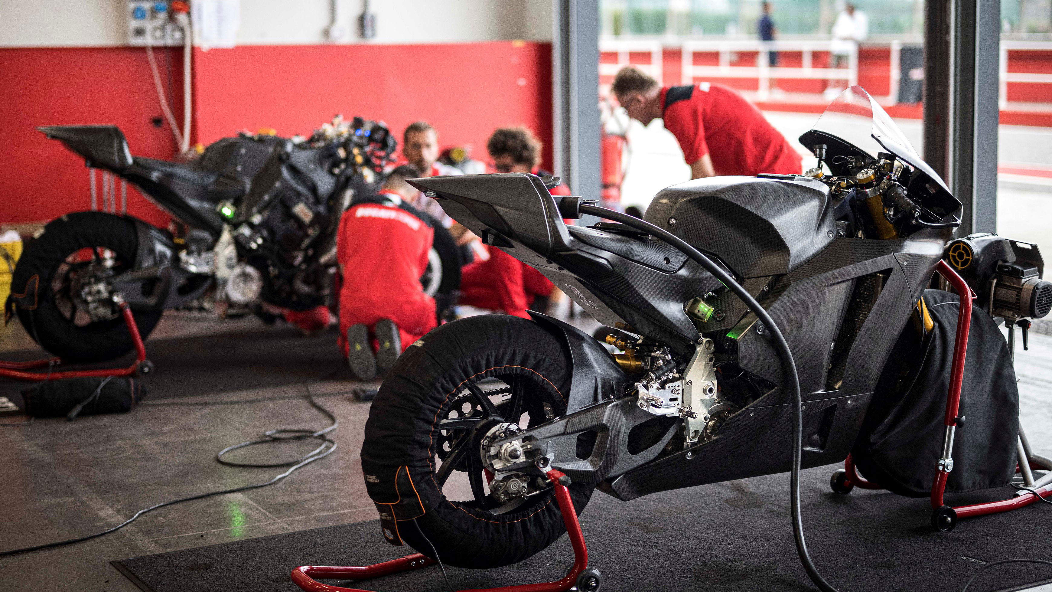 Ducati MotoE bikes